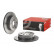 Bromsskiva COATED DISC LINE 09.B453.11 Brembo