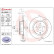 Bromsskiva COATED DISC LINE 09.B522.11 Brembo, miniatyr 2