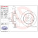 Bromsskiva COATED DISC LINE 09.B541.11 Brembo, miniatyr 3