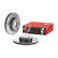 Bromsskiva COATED DISC LINE 09.B570.11 Brembo, miniatyr 2