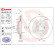 Bromsskiva COATED DISC LINE 09.B743.41 Brembo, miniatyr 2