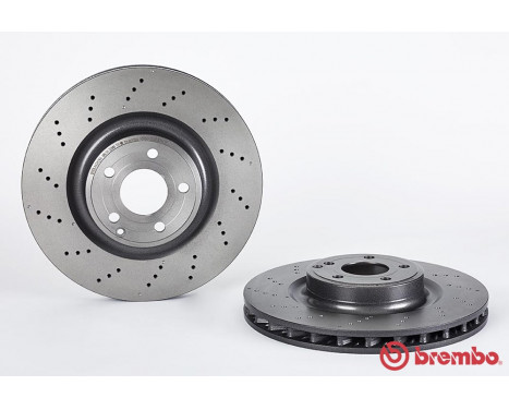 Bromsskiva COATED DISC LINE 09.B744.51 Brembo