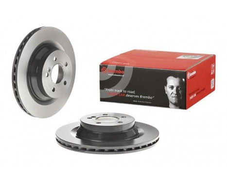 Bromsskiva COATED DISC LINE 09.B745.41 Brembo, bild 3