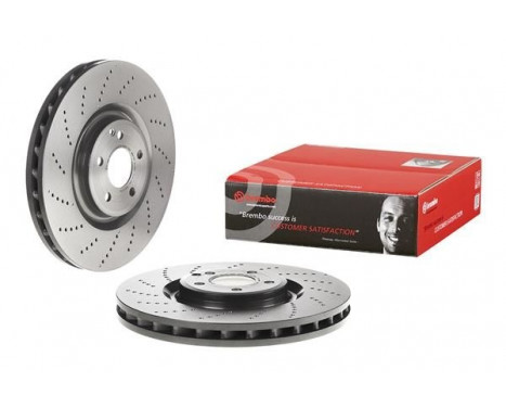 Bromsskiva COATED DISC LINE 09.B747.51 Brembo, bild 2