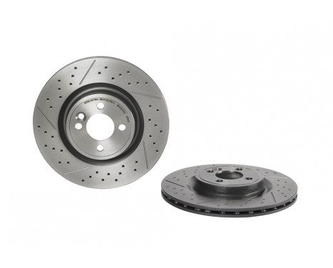 Bromsskiva COATED DISC LINE 09.B754.21 Brembo