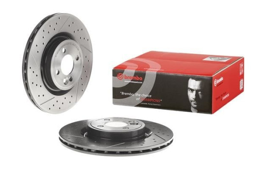Bromsskiva COATED DISC LINE 09.B754.21 Brembo, bild 2