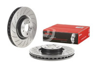 Bromsskiva COATED DISC LINE 09.B769.51 Brembo