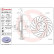 Bromsskiva COATED DISC LINE 09.B769.51 Brembo, miniatyr 2