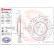 Bromsskiva COATED DISC LINE 09.B788.11 Brembo, miniatyr 2