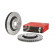 Bromsskiva COATED DISC LINE 09.B805.11 Brembo, miniatyr 2