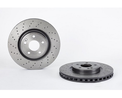 Bromsskiva COATED DISC LINE 09.B807.51 Brembo