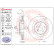 Bromsskiva COATED DISC LINE 09.B842.31 Brembo, miniatyr 3