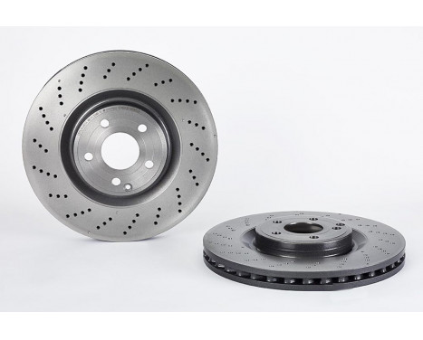 Bromsskiva COATED DISC LINE 09.B855.51 Brembo