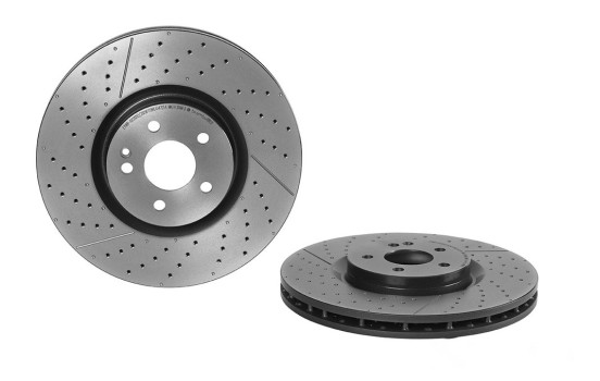 Bromsskiva COATED DISC LINE 09.B913.11 Brembo