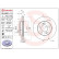 Bromsskiva COATED DISC LINE 09.B974.11 Brembo, miniatyr 3