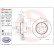 Bromsskiva COATED DISC LINE 09.C003.11 Brembo, miniatyr 3