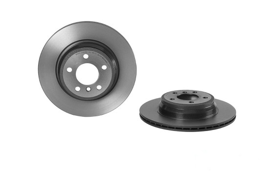 Bromsskiva COATED DISC LINE 09.C117.11 Brembo