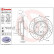 Bromsskiva COATED DISC LINE 09.C315.21 Brembo, miniatyr 2