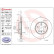 Bromsskiva COATED DISC LINE 09.C349.11 Brembo, miniatyr 3