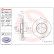 Bromsskiva COATED DISC LINE 09.C543.11 Brembo, miniatyr 3