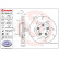 Bromsskiva COATED DISC LINE 09.C549.21 Brembo, miniatyr 2