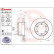 Bromsskiva COATED DISC LINE 09.C639.21 Brembo