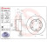 Bromsskiva COATED DISC LINE 09.C639.21 Brembo, miniatyr 2
