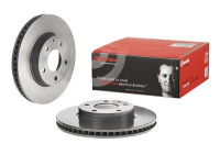 Bromsskiva COATED DISC LINE 09.C651.11 Brembo