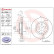 Bromsskiva COATED DISC LINE 09.C652.11 Brembo, miniatyr 2