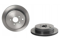 Bromsskiva COATED DISC LINE 09.C662.11 Brembo