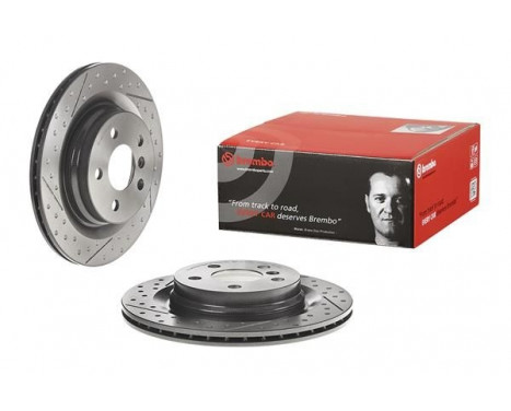 Bromsskiva COATED DISC LINE 09.C743.21 Brembo