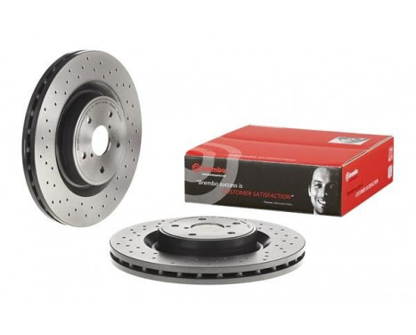Bromsskiva COATED DISC LINE 09.C828.11 Brembo