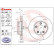 Bromsskiva COATED DISC LINE 09.C881.11 Brembo, miniatyr 3