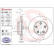 Bromsskiva COATED DISC LINE 09.C881.11 Brembo, miniatyr 4