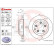 Bromsskiva COATED DISC LINE 09.C884.11 Brembo, miniatyr 2