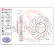 Bromsskiva COATED DISC LINE 09.C943.11 Brembo, miniatyr 2