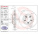 Bromsskiva COATED DISC LINE 09.C986.21 Brembo, miniatyr 2
