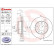 Bromsskiva COATED DISC LINE 09.D018.11 Brembo, miniatyr 2