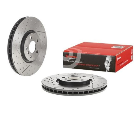 Bromsskiva COATED DISC LINE 09.D179.21 Brembo, bild 2