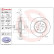 Bromsskiva COATED DISC LINE 09.D252.11 Brembo, miniatyr 2