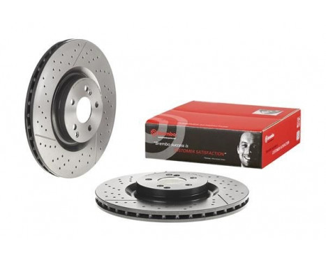 Bromsskiva COATED DISC LINE 09.D339.11 Brembo