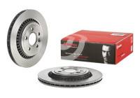 Bromsskiva COATED DISC LINE 09.D393.11 Brembo