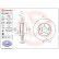 Bromsskiva COATED DISC LINE 09.D427.11 Brembo, miniatyr 2