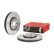 Bromsskiva COATED DISC LINE 09.D433.11 Brembo, miniatyr 2