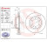 Bromsskiva COATED DISC LINE 09.D617.11 Brembo, miniatyr 2