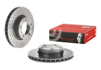 Bromsskiva COATED DISC LINE 09.D805.11 Brembo