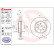 Bromsskiva COATED DISC LINE 09.D880.11 Brembo