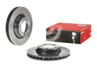 Bromsskiva COATED DISC LINE 09.D933.11 Brembo