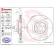 Bromsskiva COATED DISC LINE 09.D936.11 Brembo