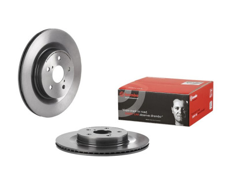 Bromsskiva COATED DISC LINE 09.D981.11 Brembo